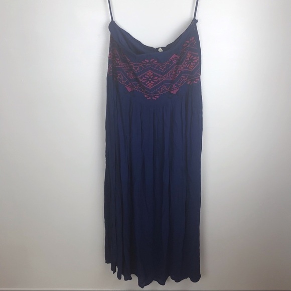 Japna Dresses & Skirts - JAPNA MAXI SKIRT with EMBROIDERY Waistband Size L